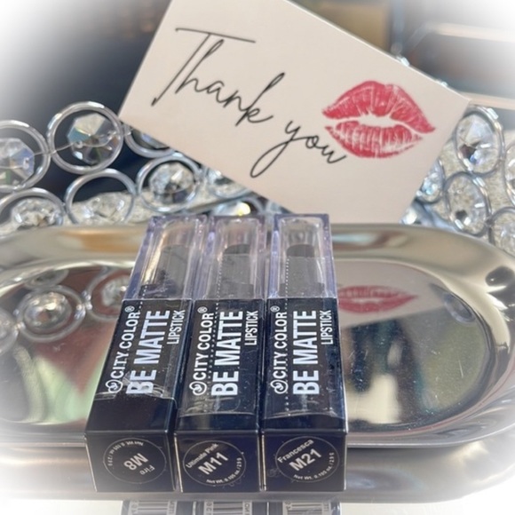 💕Lot of 3 City Color Lipsticks💕 - Picture 5 of 5
